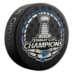 2019 NHL Stanley Cup Champs Puck